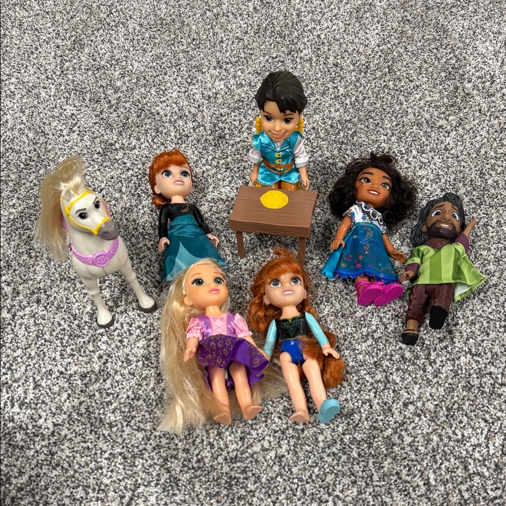 Colorful Kids Doll Set